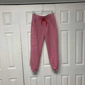 Figs - Chalk Pink Zamora joggers XS
